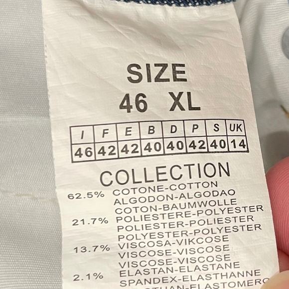 MITI BACI {XL} Jean Shorts Lace-Up Dark Wash NWT - Picture 6 of 9